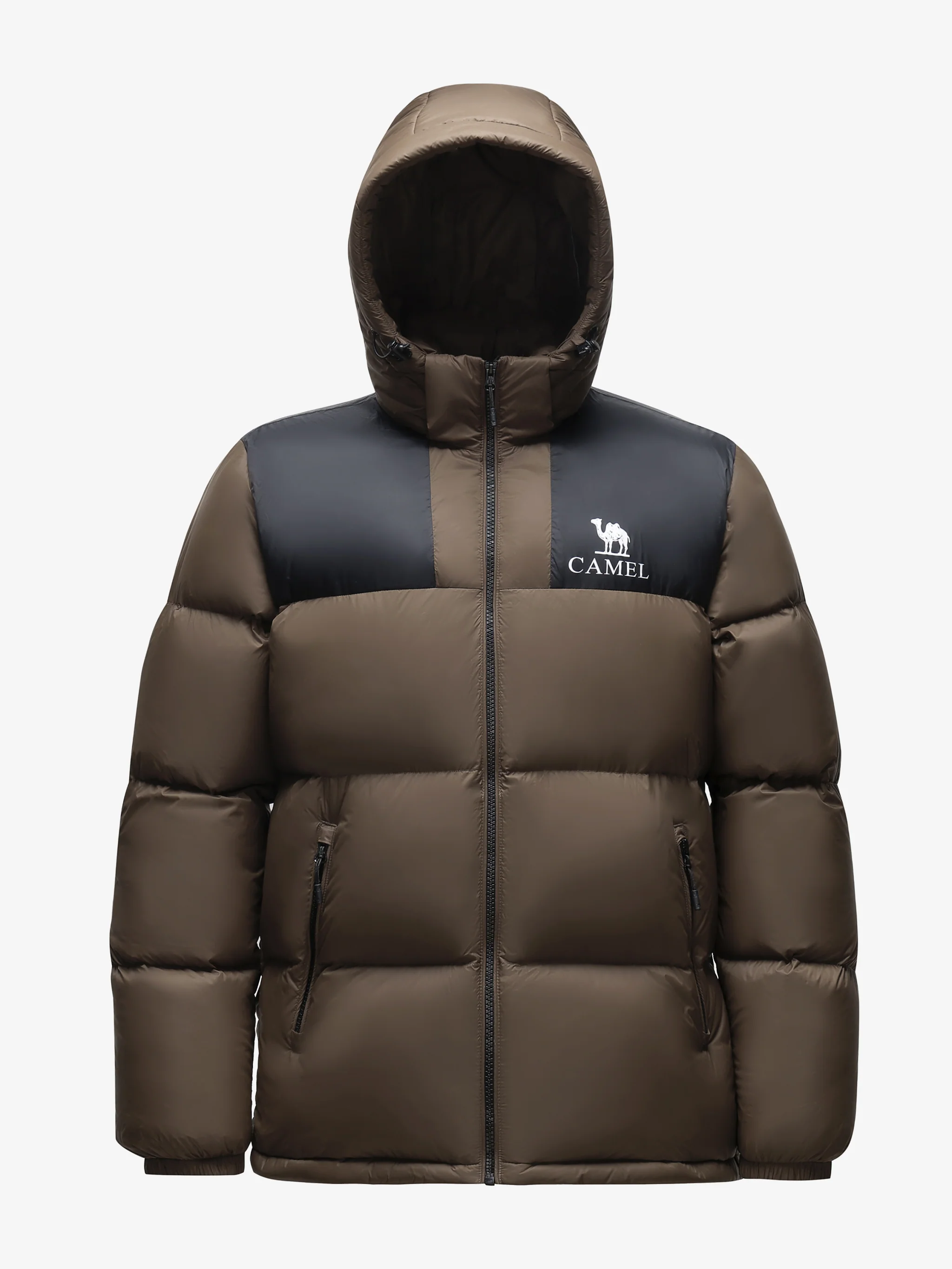 Colorblock Puffer Down Jacket - Image 3