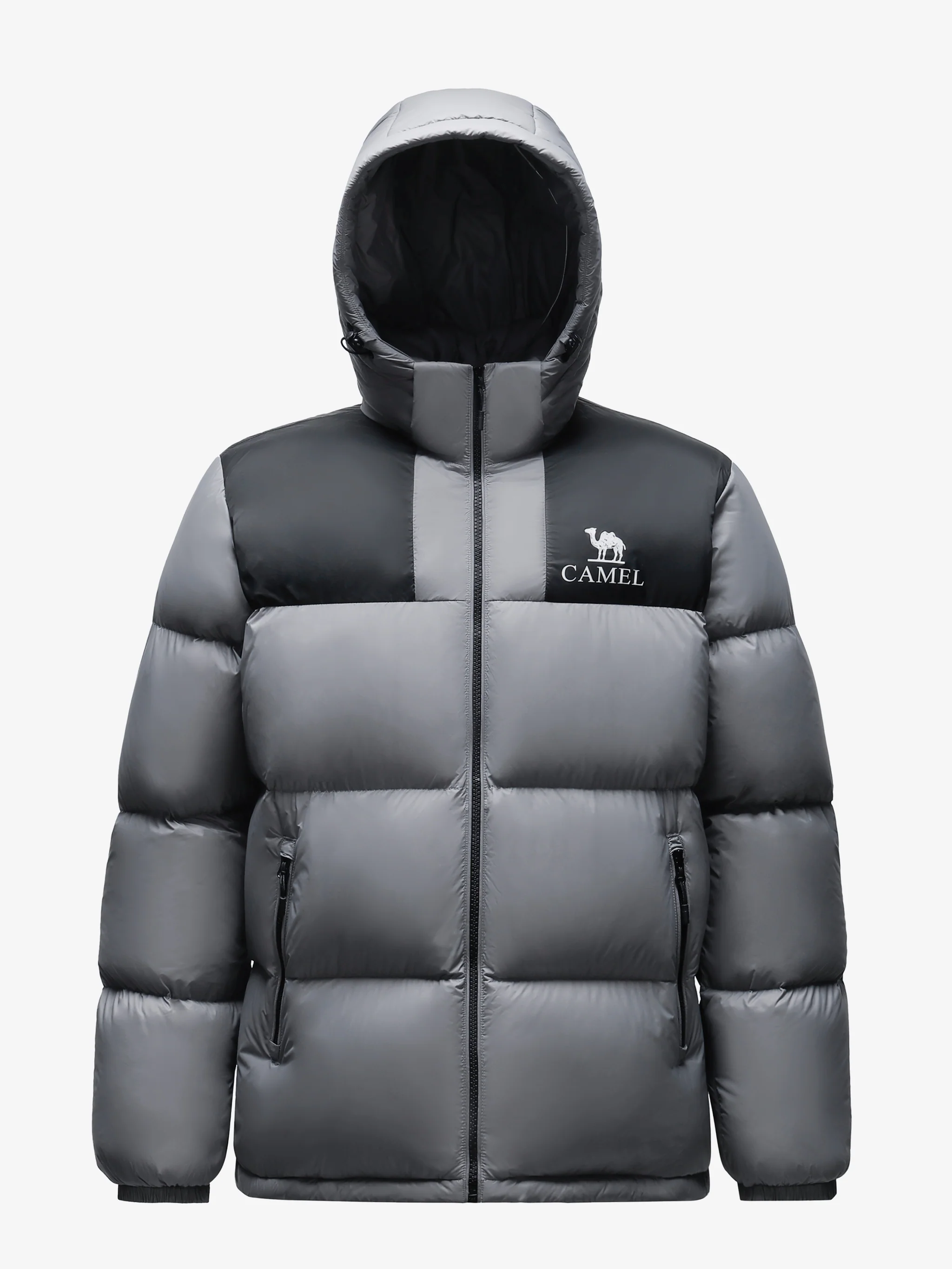 Colorblock Puffer Down Jacket - Image 6
