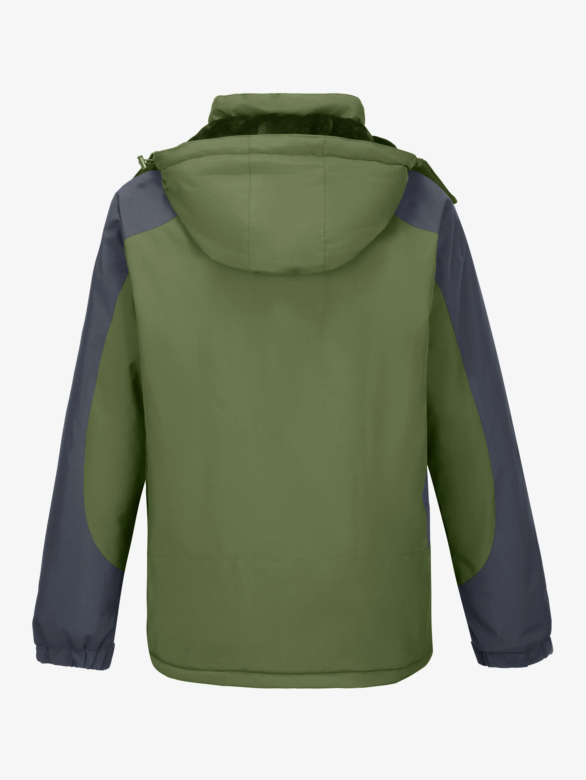 Men’s Urban Edge Fleece Jacket Detachable Hood - Image 3