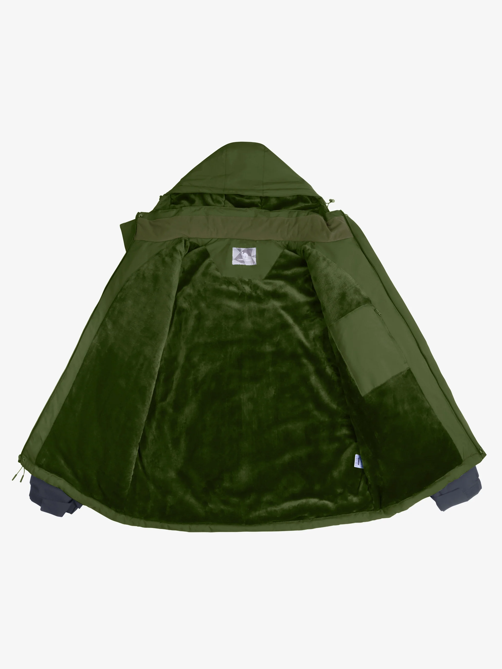 Men’s Urban Edge Fleece Jacket Detachable Hood - Image 4