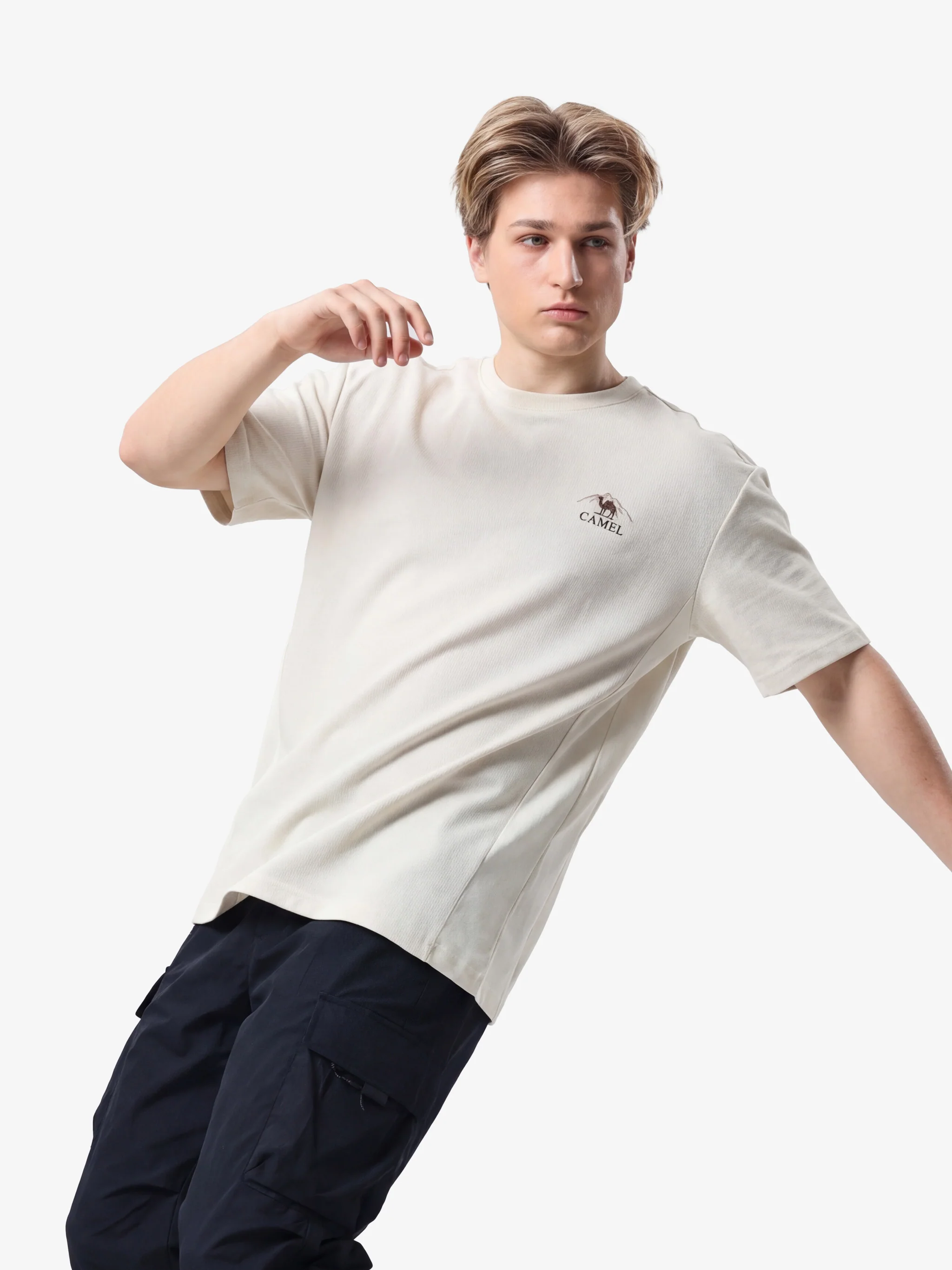 Men's Breathable Waffle T-Shirt - Image 8