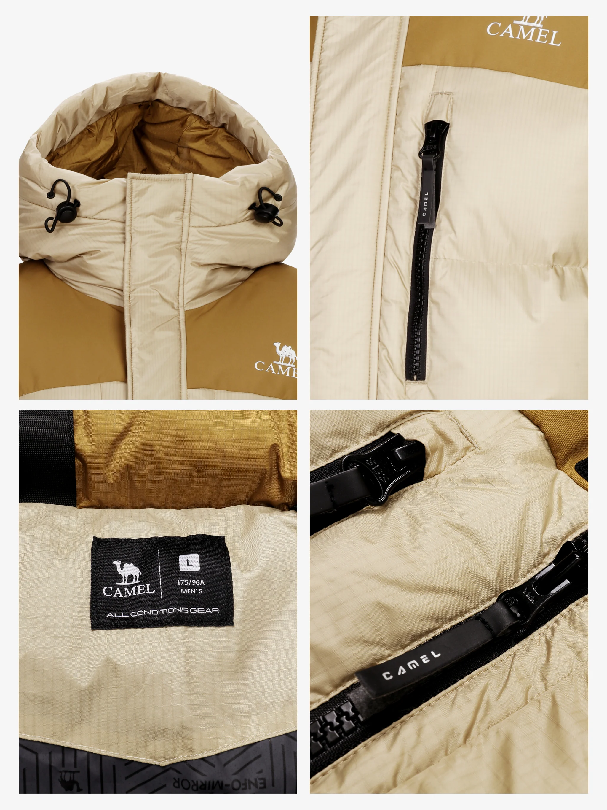 Men's Paneled Trek Down Jacket - Image 4