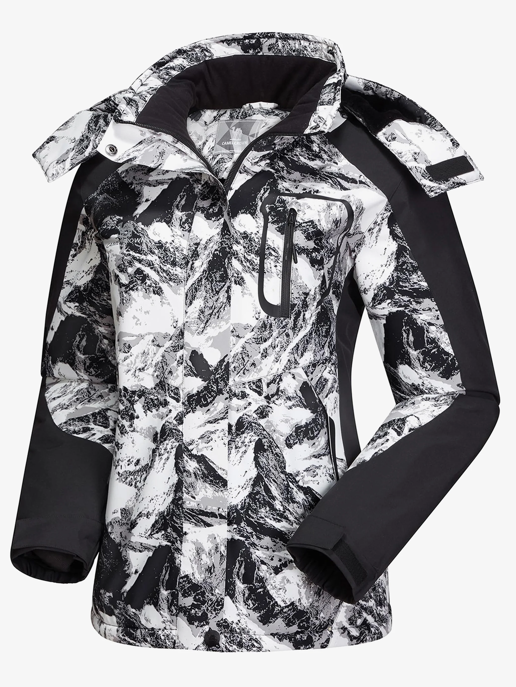 Women’s Urban Edge Ergonomics Draping Fleece Jacket - Image 3