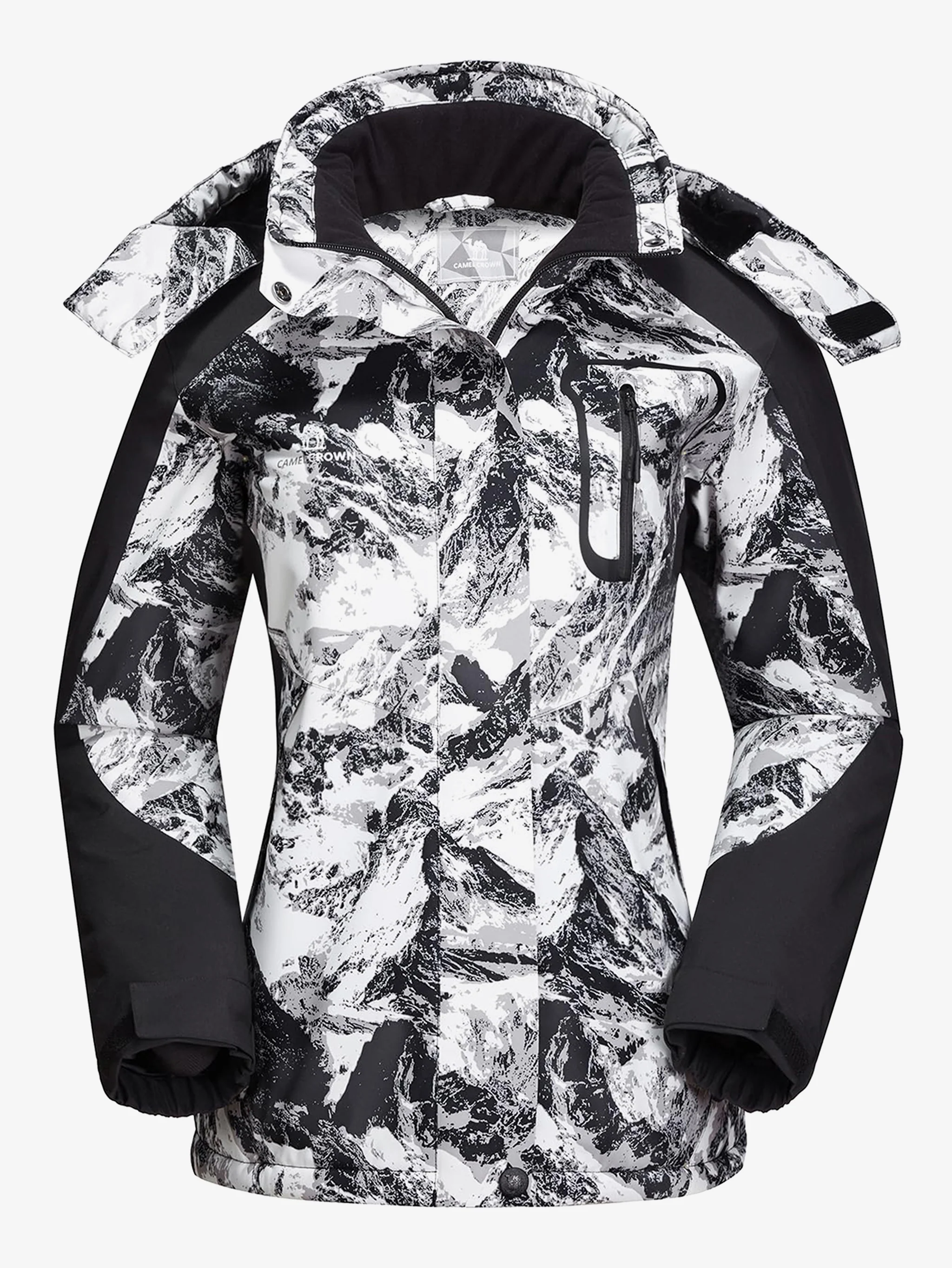 Women’s Urban Edge Ergonomics Draping Fleece Jacket - Image 5