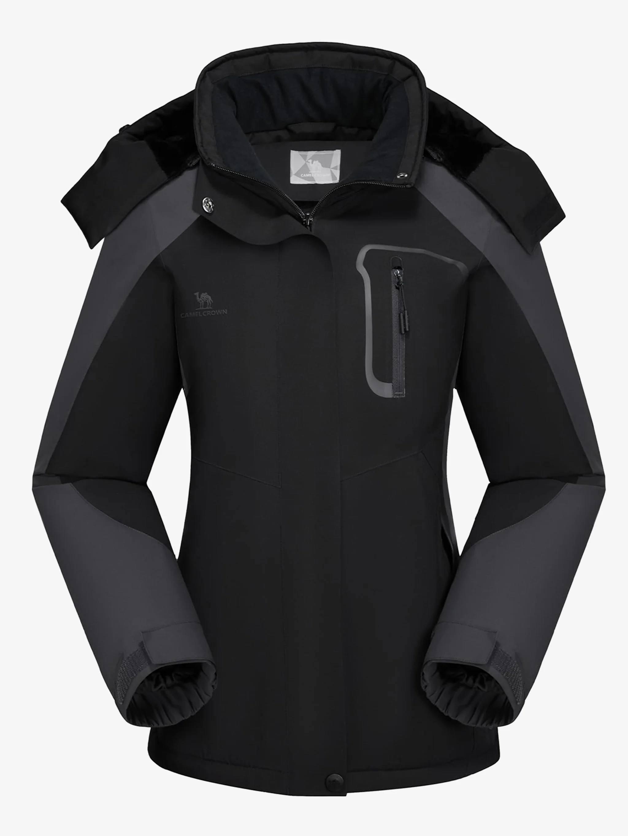 Women’s Urban Edge Ergonomics Draping Fleece Jacket - Image 7