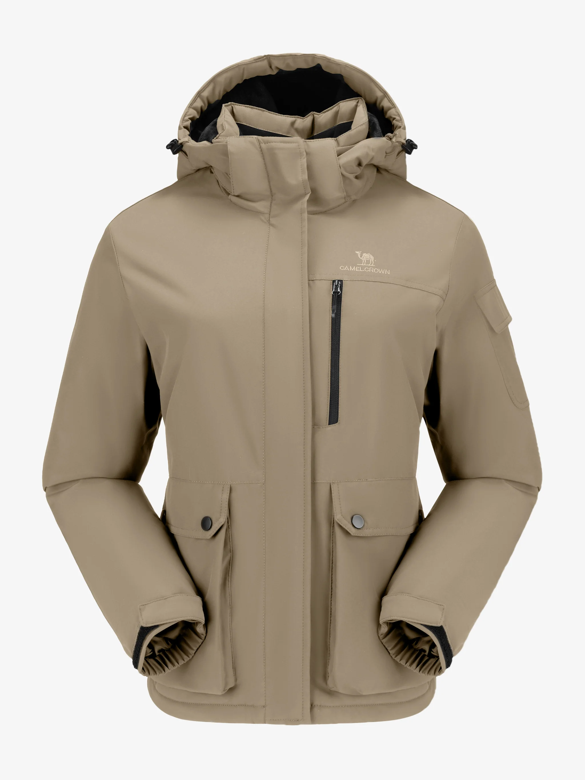 Women’s Urban Edge Fleece Jacket Flap pockets - Image 8